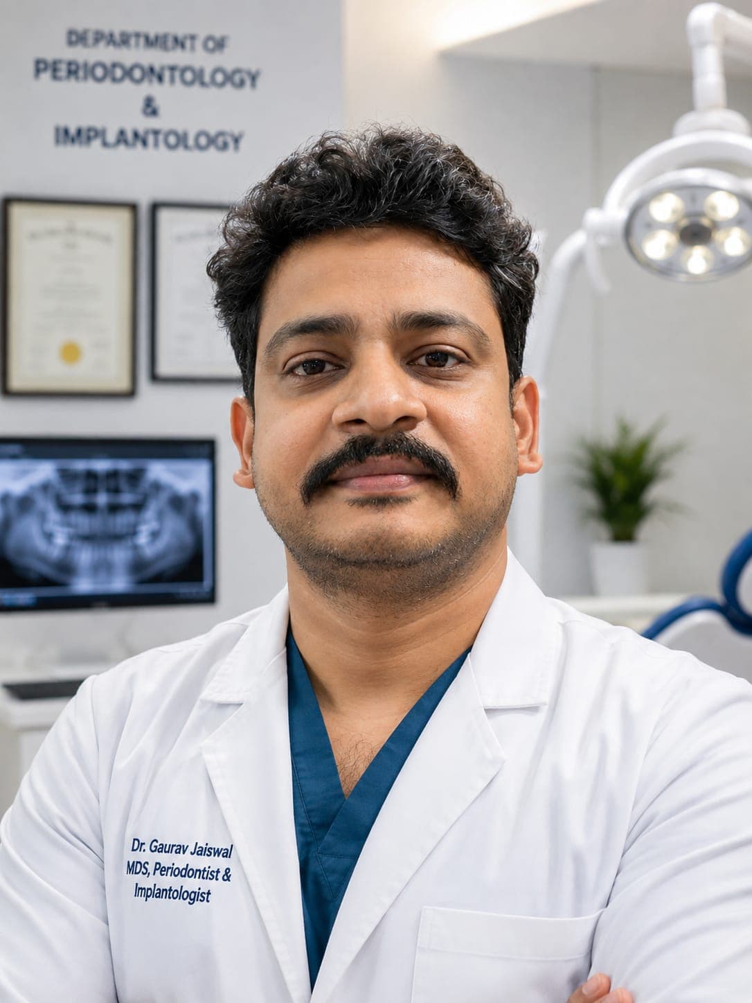 Dr. Gaurav Jaiswal, Periodontist & Implantologist at Krati Dental Care